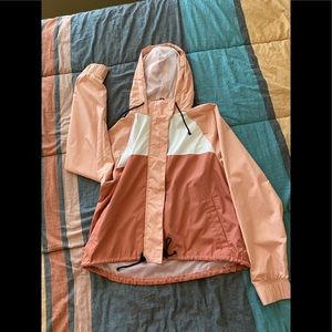 Hollister Velcro / Zip Up windbreaker hoodie